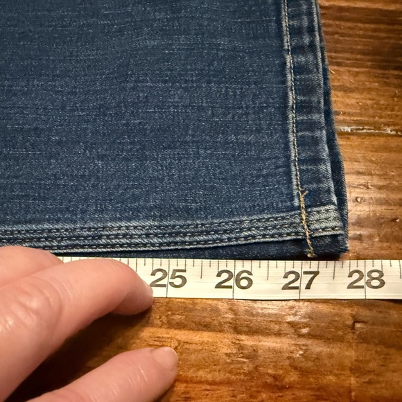 Carhartt Women's Straight Leg Jeans - Dark Blue - Picture 9 of 10